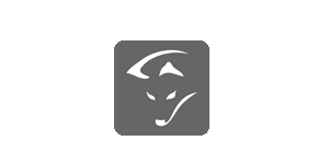 Logo Smartfox mit Fuchs in grau